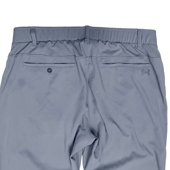 Under Armour Pants  Performance Golf Gray Flat Front - Picture 6 of 11
